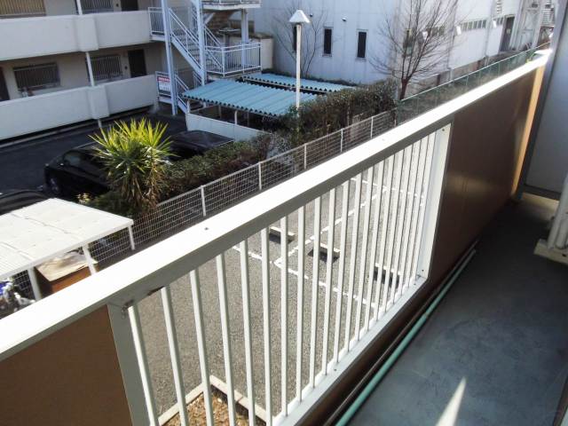 ウェルネスハイツ ベランダ