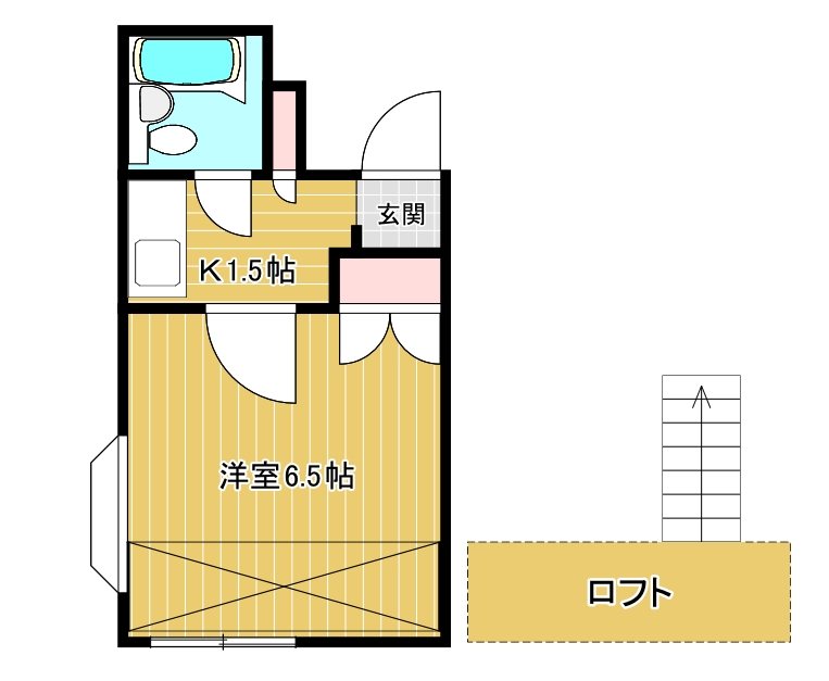 ピアハウス 202号室 間取り