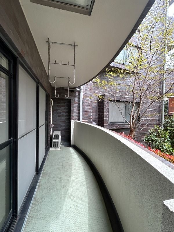 ヒルズ六本木弐番館 ベランダ