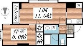 メゾン・ド・アシュヴェ 203号室 間取り