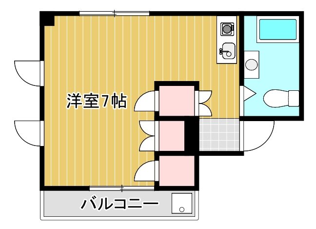 アルファビル 301号室 間取り