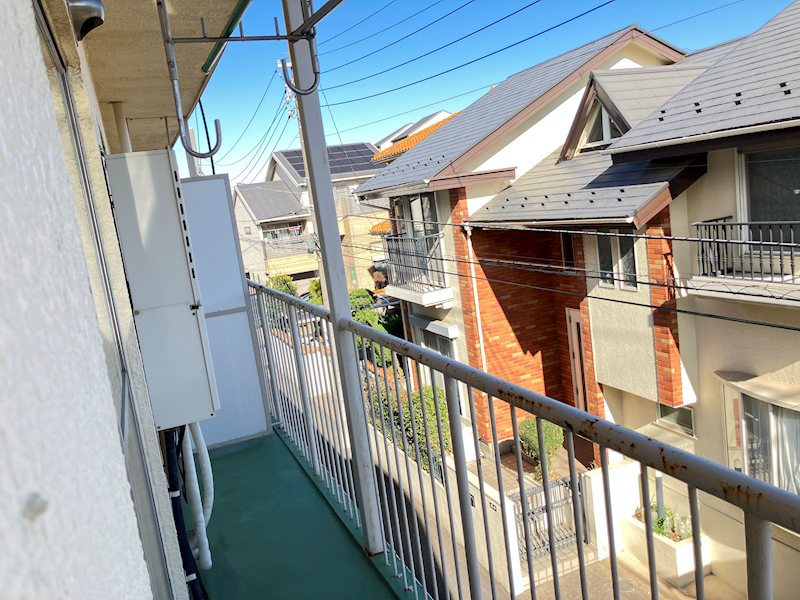日東ハイツ ベランダ