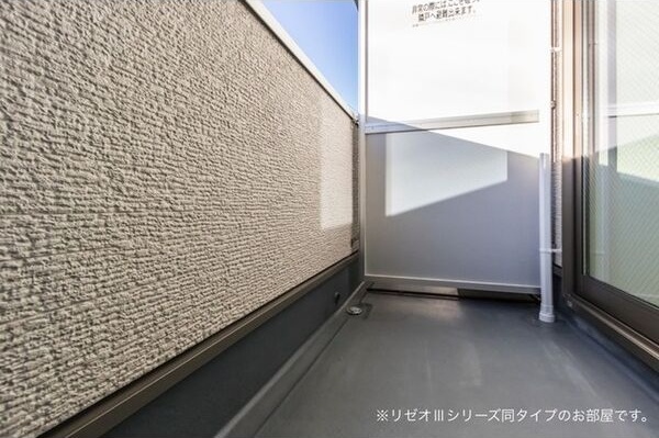 カーサ　デ　サリーチェ ベランダ