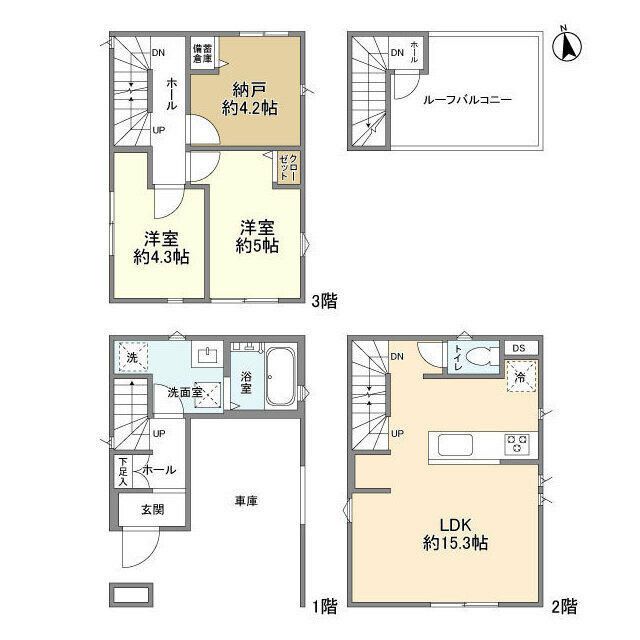 Ｋｏｌｅｔ大宮大原 間取り