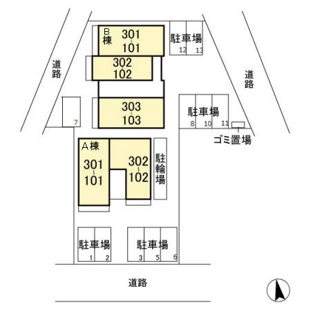 Casa Comfort　A ベランダ