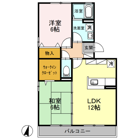 グレイスコートⅠ リビング