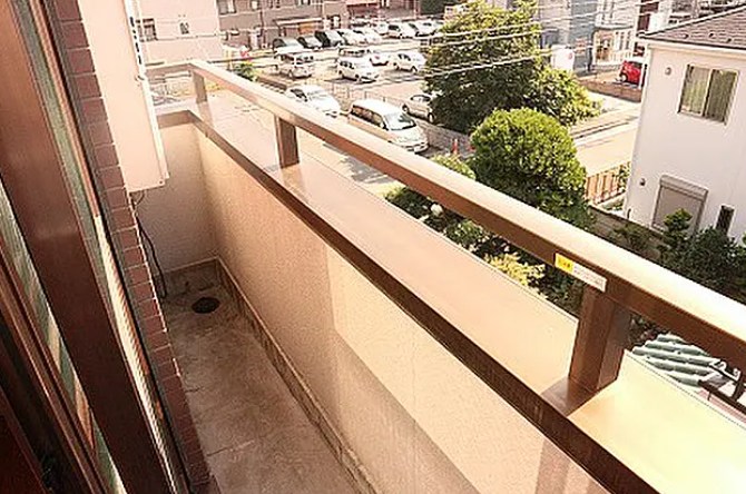 サンクレール大宮 ベランダ