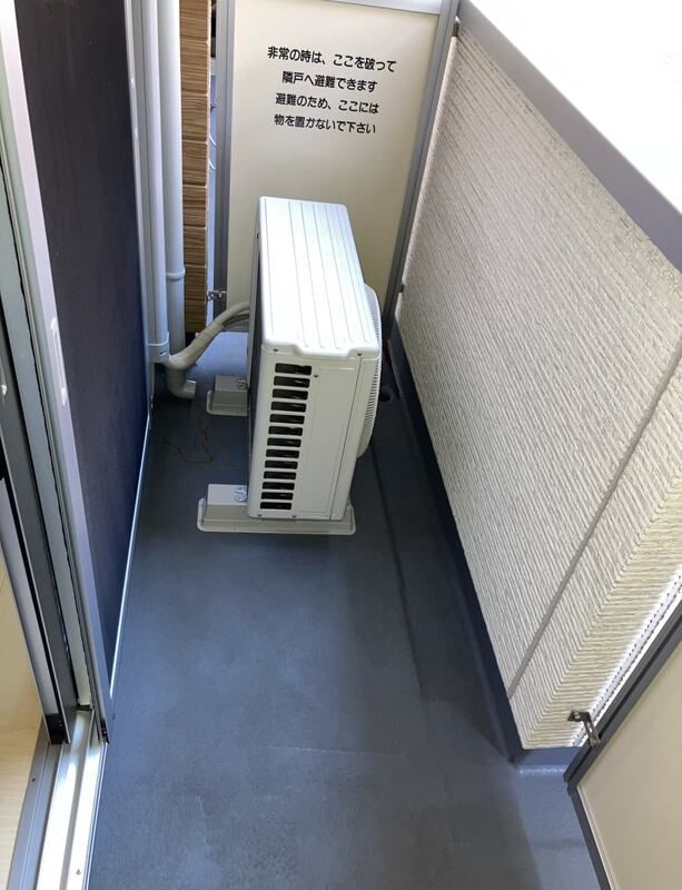 メルディア東大宮Ⅲ  ベランダ