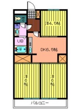 パークマンション上尾 303号室 間取り