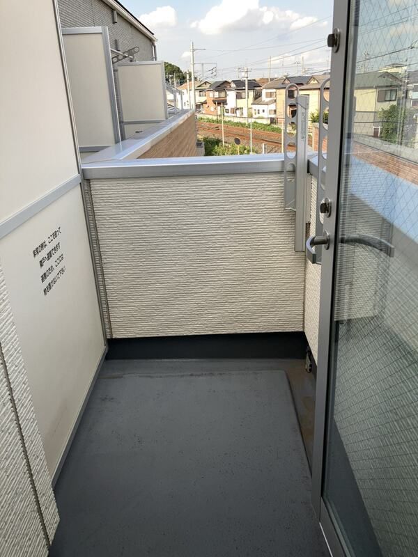 メルディア東大宮Ⅲ  ベランダ