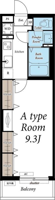 グレイス桶川 101号室 間取り