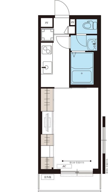 リブリ・ウィスタリア ベランダ