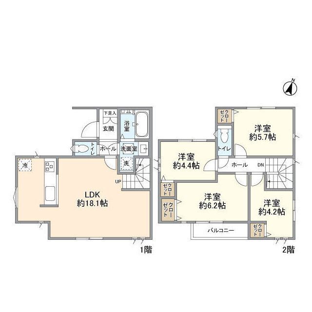 Kolet吉野原#05 間取り