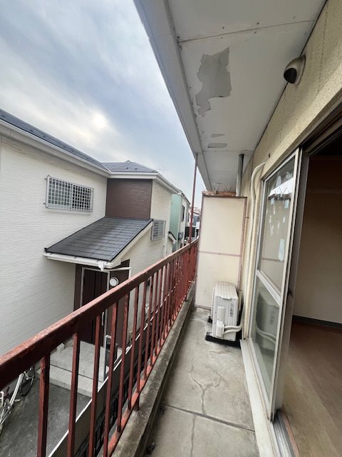 北浦和レジデンス ベランダ