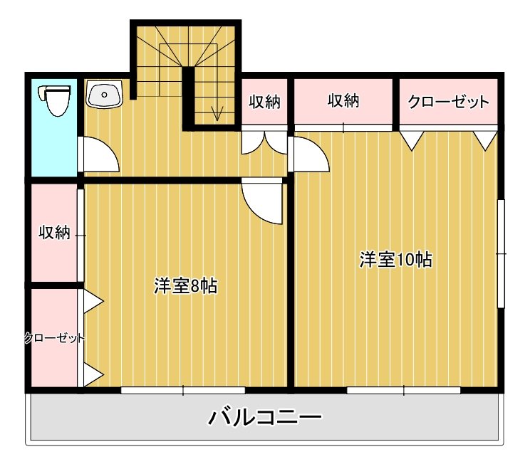 東大成町戸建て 玄関