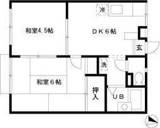 エステートピア　フラワー 202号室 間取り