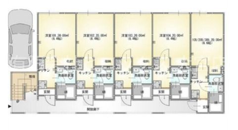 オーチェ今羽 風呂画像
