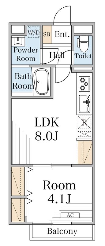 リブリ・ダイワクレストⅡ 301号室 間取り