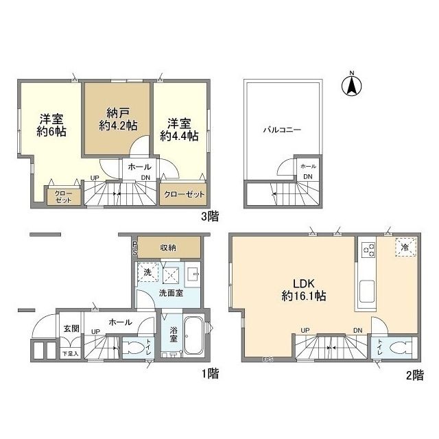 Kolet日進#37 間取り