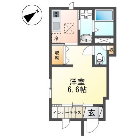 コンフォール・エメ 101号室 間取り