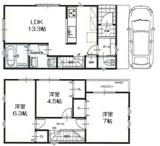 グランソフィア皇山町 間取り