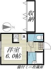 パンシオン　宮原NO.1 202号室 間取り