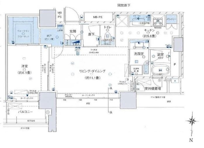 グランドミッドタワーズ大宮スカイタワー キッチン