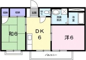 マロンガーデンT・K 203号室 間取り