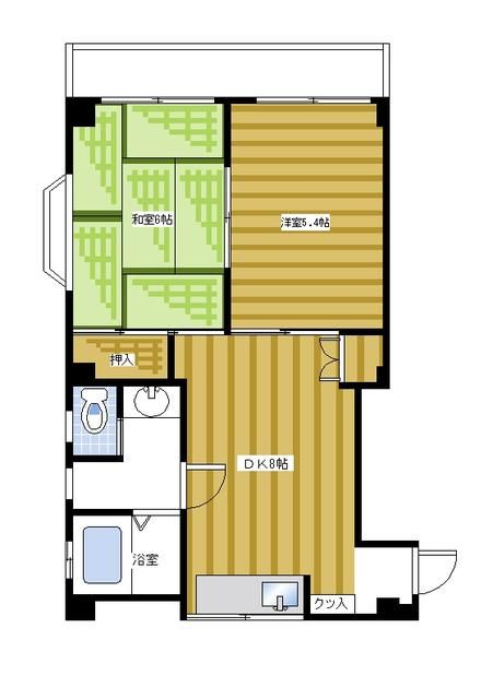 メゾン宮原 302号室 間取り