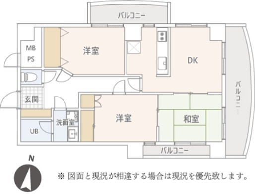 V.I.P ロイヤル氷川台 901号室 間取り