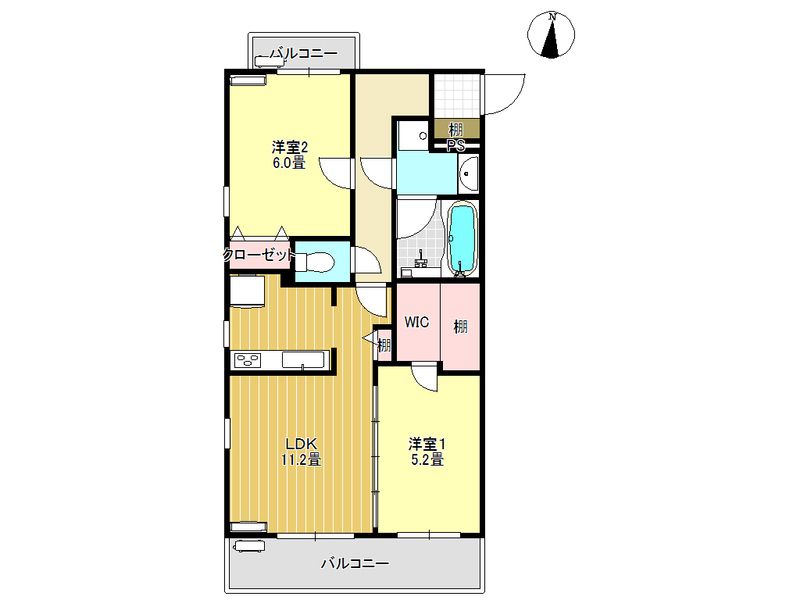 RASTポワール ベランダ