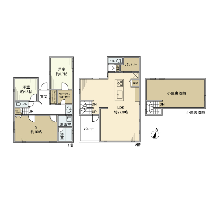 本町東戸建 玄関