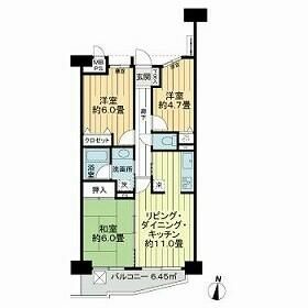 ライオンズガーデン大宮・大和田公園 間取り