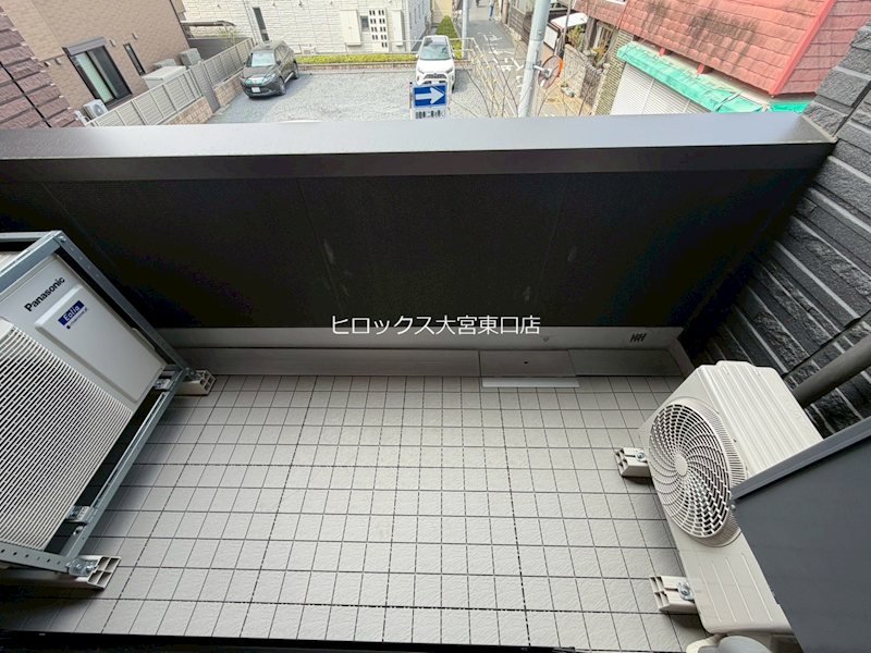 ルクセール　タカバ ベランダ