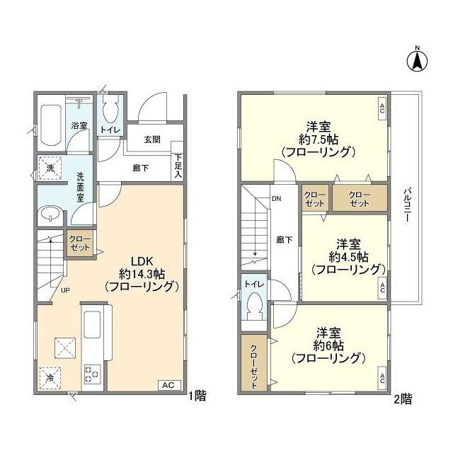 Kolet日進#03 間取り