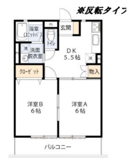 ガーデンヒルズ 103号室 間取り