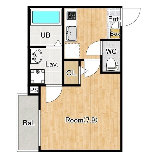 ジーメゾン埼玉本郷町 103号室 間取り