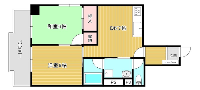 T&Mビル 302号室 間取り