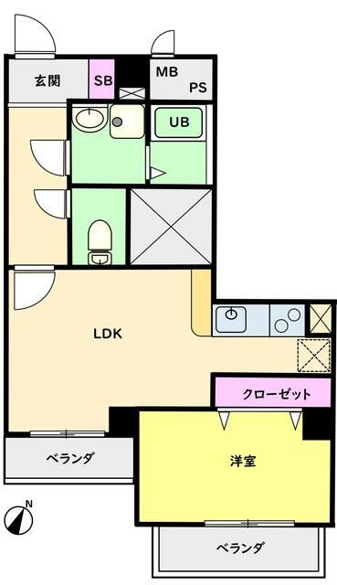 シトロン９６５ 303号室 間取り