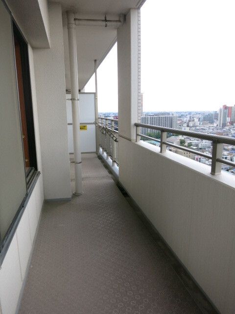 びゅうサイトタワー ベランダ