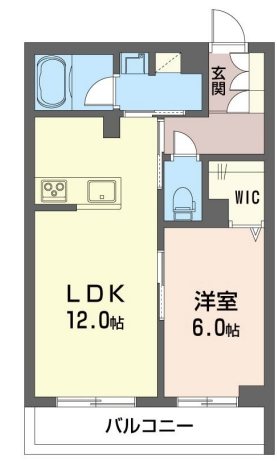 並木ハーミテイジK 202号室 間取り