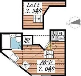 コロネェード大宮 305号室 間取り