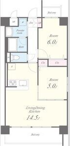 Ｆｒｅｅｓｉａ．Ｙ 201号室 間取り