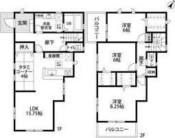 マイホームネクスト北区別所町第二 間取り