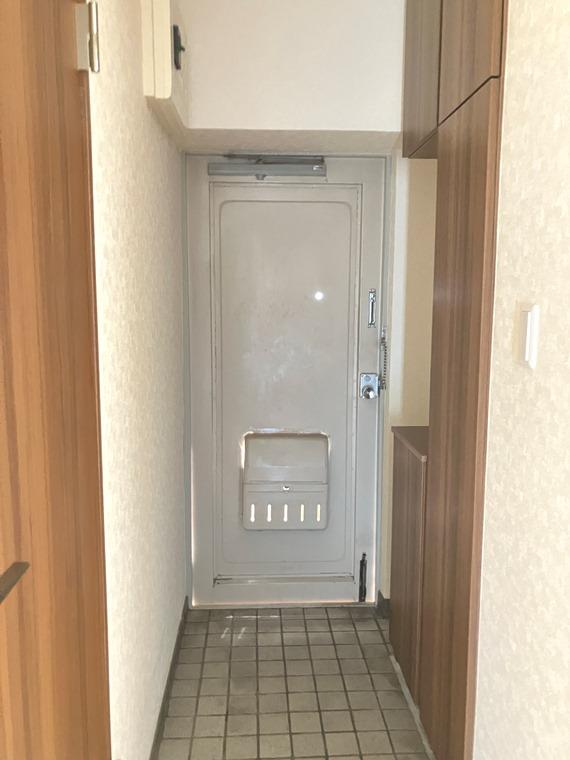 上尾サンハイツ 玄関