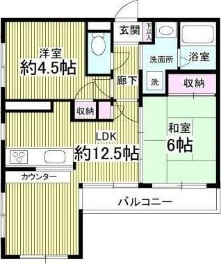 ウィンベルコーラス大宮日進 106号室 間取り