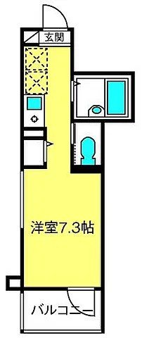 MELDIA大宮北A A 201号室 間取り