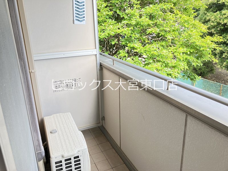 パークサイド土呂 ベランダ