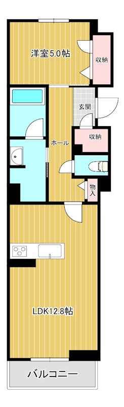 メゾン　ド　ファベル 105号室 間取り