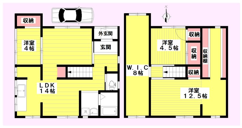 上尾下戸建 間取り